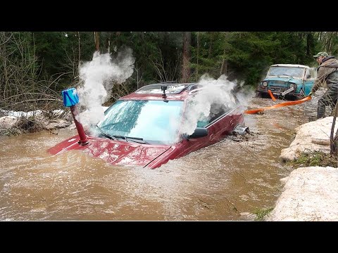 Видео: OFF Road Subaru против Уаз Первый оффроад тест после восстановления машины