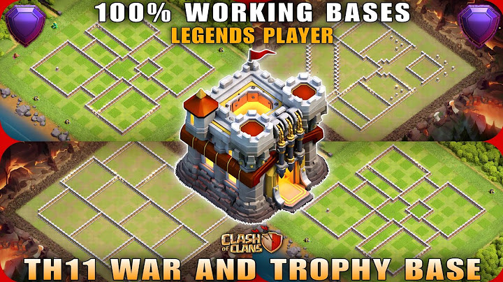 💯 TH11 WAR & TROPHY BASES 🔥 | Used by LEGENDS 🛡️ Clash of Clans