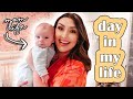 DAY IN MY LIFE | WFH MOM ❤️ Errands, Bath Time, Baby Clothes &amp; Toys Haul