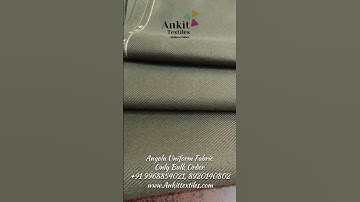 Angola Police Uniform Fabric | Ankit Textiles Uniform Fabric Delhi #Ankittextiles