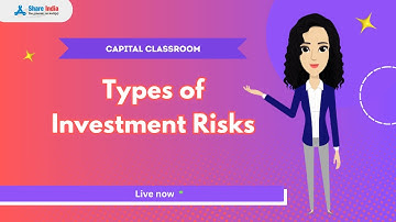 Capital Classroom Chapter 26: Types of Investment Risks | Share India