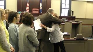 Kevin Hall Sworn In As Alleghany County/Covington Sheriff (12_17_19)