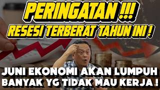 DAUD TONY: WASPADALAH! Bulan Juni Ekonomi Akan Lumpuh Karna Banyak Yang Tidak Bekerja