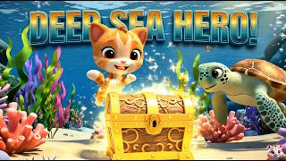 Poki’s Deep Sea Discovery! 🌊 Underwater Animal Rescue Mission (3D Pixar Style Cartoon)