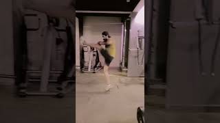 Kick + Back Fist Hit | Powerful Boxing & Kickboxing Combo 🔥#youtubeshorts #ytshorts