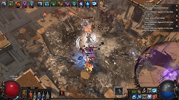 POE 3.9 SSF Metamorph Ice Nova Elementalist T5 Warlord