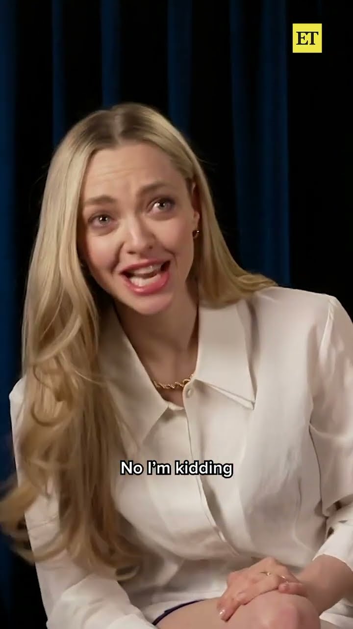 Amanda Seyfried Teases ‘Mamma Mia 3’ #amandaseyfried #mammamia #shorts