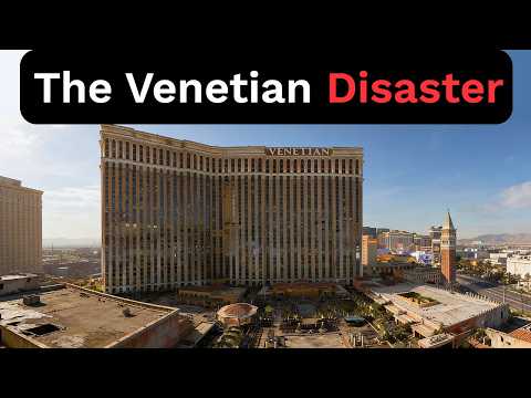 The Venetian $6.4B Disaster - EMPTY Craps Tables & Slot Machines