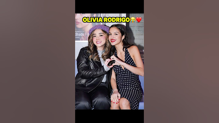 I Met MY FAVE @OliviaRodrigo 😭❤️