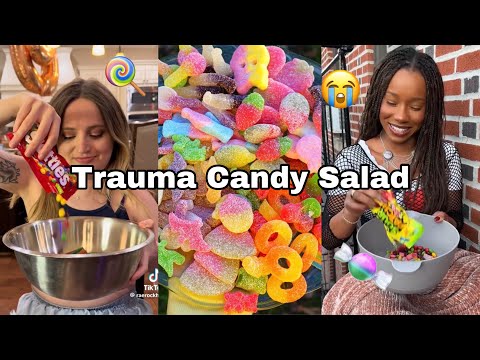 Trauma Candy Salad Compilation pt. 2 😭🍭 trigger warning ⚠️ #TikTok #compliation