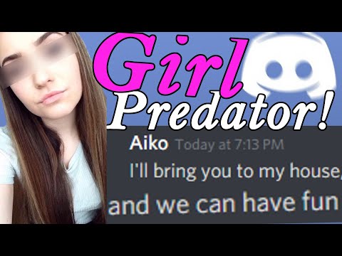 GIRL Predator wants to MARRY and ABDUCT me! Discord Predator Hunting - Episode 11