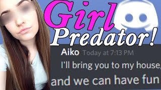 GIRL Predator wants to MARRY and ABDUCT me! Discord Predator Hunting - Episode 11
