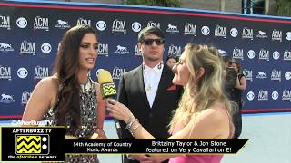 Brittainy Taylor & Jon Stone spill season 2 hints of Very Cavallari | 54th ACM Awards | AfterBuzz TV