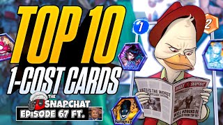 Marvel Snap Chat Podcast #67 | TOP 10 1-COST CARDS! | SUPERGIANT & BLACK SWAN REVIEW