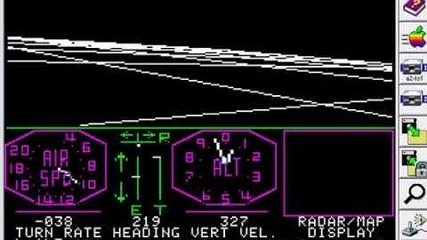 subLOGIC Flight Simulator I for the Apple II