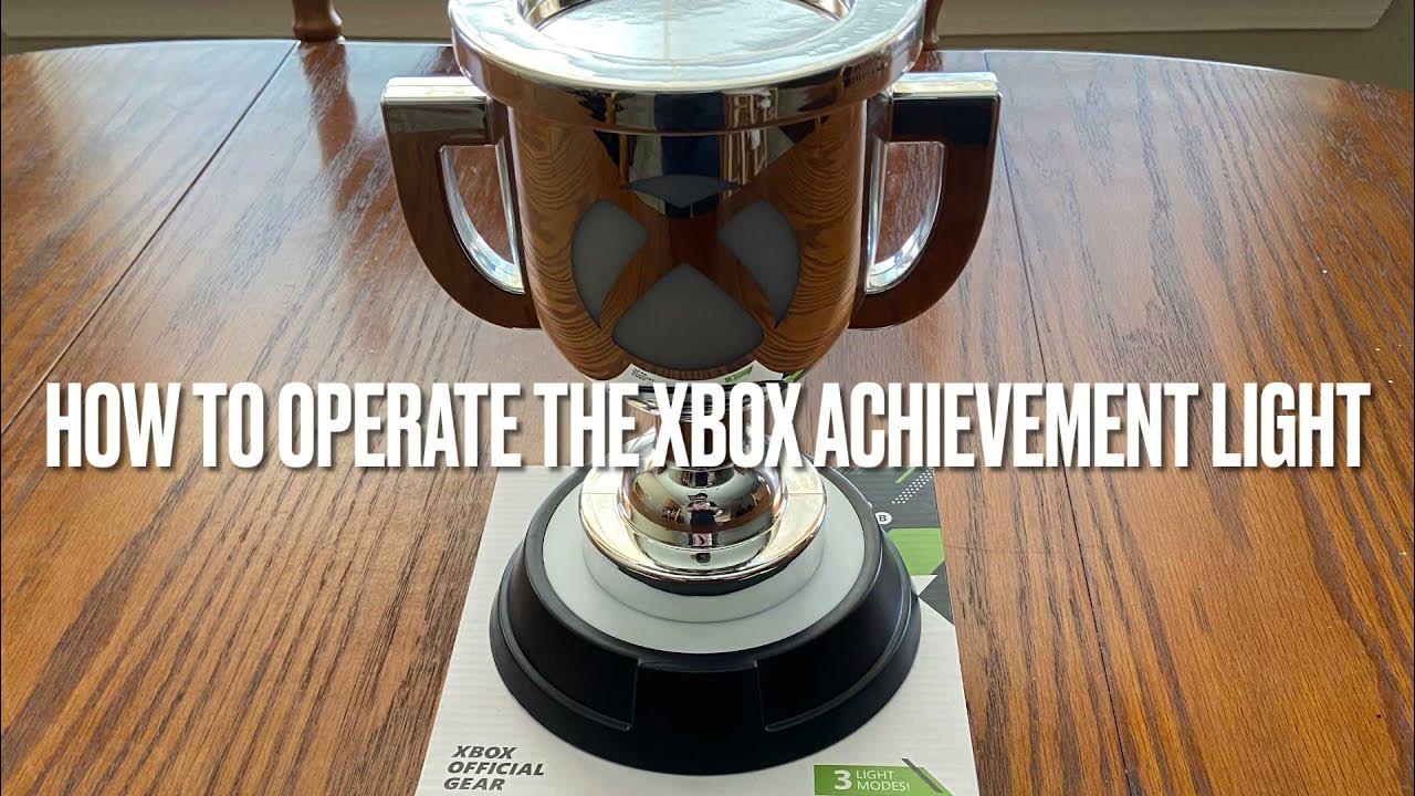 How To Operate The Xbox Achievement Light YouTube