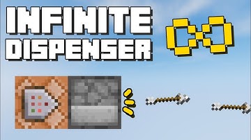 Minecraft: Infinite Dispenser Using Command Block 1.13+ [Super Simple!]