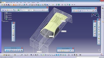 CATIA Tutorial | Surfacing |  Bugatti Chiron | part 3