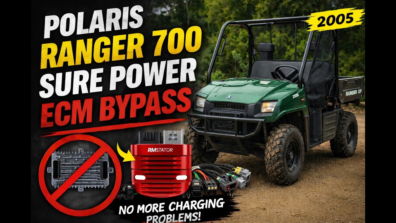 SIDE BY SIDE NOT CHARGING - COMMON PROBLEM - QUICK FIX RMSTATOR