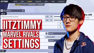 iiTzTimmy's Marvel Rivals PC Settings | 100 Thieves Pro Setup