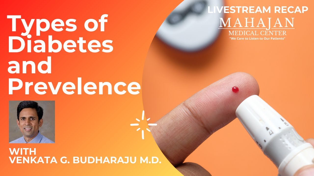 Prevalence and Different Types of Diabetes EXPLAINED!