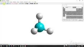 ANALISIS SENYAWA IKATAN KOVALEN NH3 & CH4 MELALUI APLIKASI HYPERCHEM