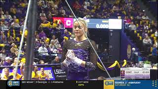 Livvy Dunne Bars 9.925 Centenary at LSU 1-7-22 720p60 7698K