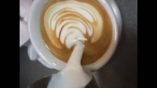 Latte Art with Starbucks Coffee Milk Frother