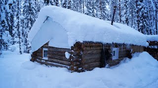 Зимняя Рыбалка На Ручьях. Ловля Хариуса. Таёжная Изба. Мотобуксировщик. Глухие Места. Крайний Север