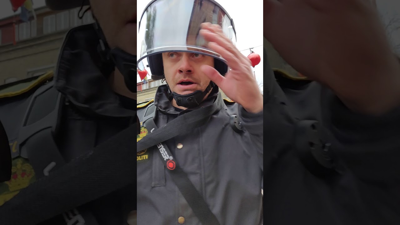 Civil betjente anholder