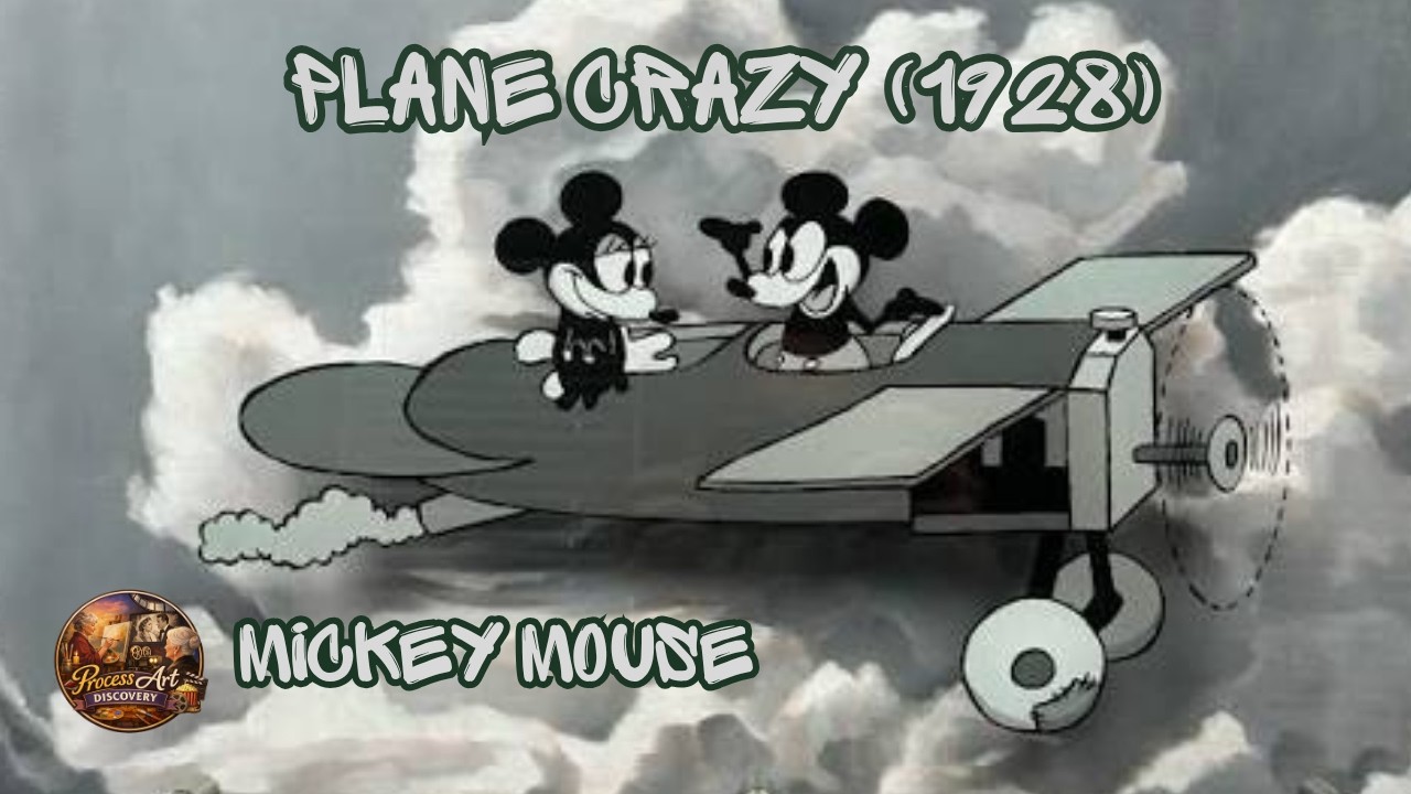 ✈️ Plane Crazy (1928) | Mickey Mouse Takes Flight in One of His