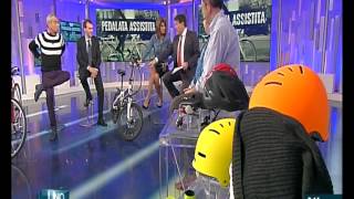 Italwin ospite a Raiuno (Unomattina) nello speciale sulle Bici a Pedalata Assistita