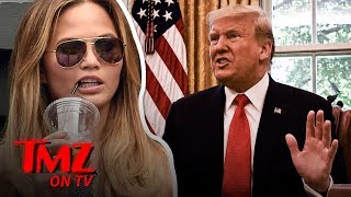 Chrissy Teigen Doubles Down On Trump Insults Tmz Tv