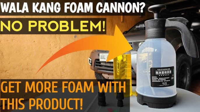 Snow Foam Spray Bottle  How to Set Up 