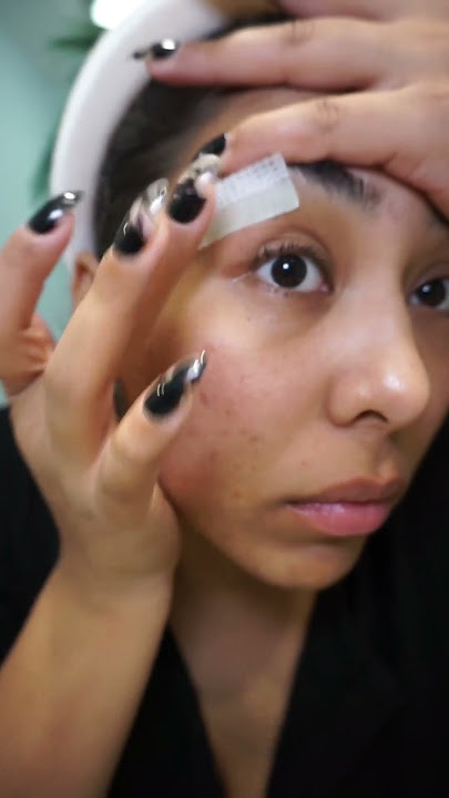 Nads facial wax strips | At home eyebrow tutorial  #eyebrowtutorial #tutorial #waxing #eyebrowtips