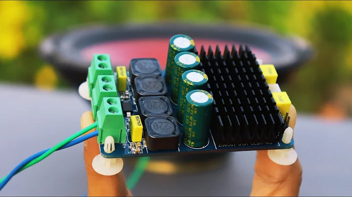 TDA7498 Dual Channel Amplifier Board 2×100W | Board Connection