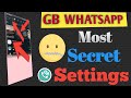 Gb whatsapp secret tricks 2023  hidden 10 important settings 2023