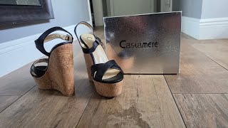 Wedge Heel Sandals Try-On & Review Castamere High-Heel Platform Wedge