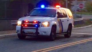 RARE! New Jersey State Police Responding High Speed
