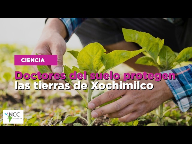 Doctores del suelo protegen las tierras de Xochimilco