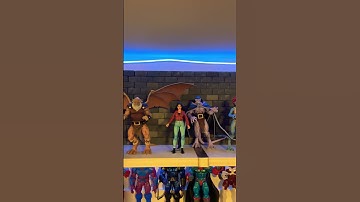 Updated Neca’s Gargoyles Display With Background View 1. Titus Dioramas and Action Figure Reviews
