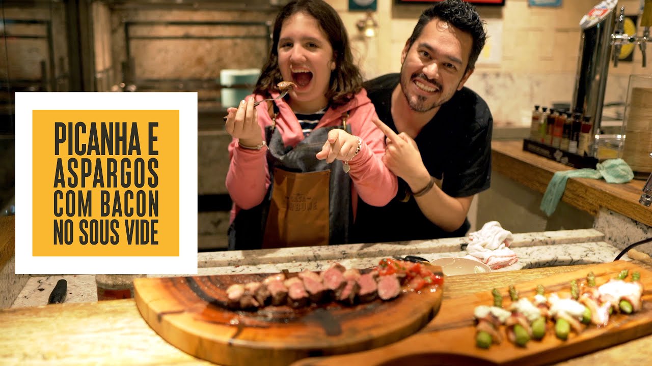 Picanha e Aspargos com Bacon no Sous Vide | Só Vide #247