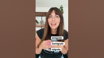 Emigrate? Immigrate? Migrate? Do you know the difference?