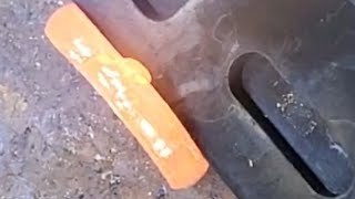 Practice fusing 24k gold ring.
