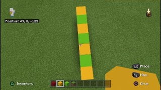 minecraft how to count your blocks