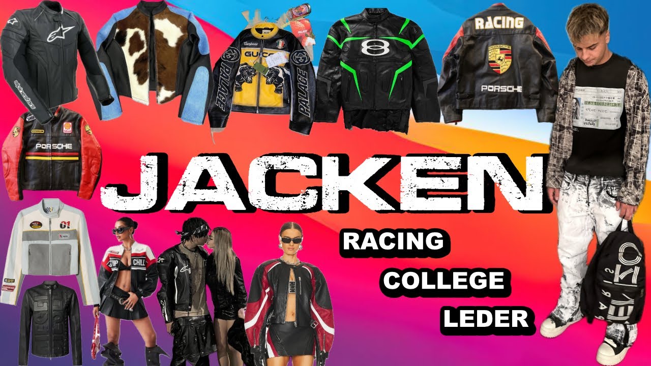 Die besten JACKEN 2025🛍: Racing, Leder & College😱
