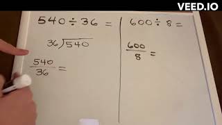 A Trick for Long Division (Division as a Fraction)
