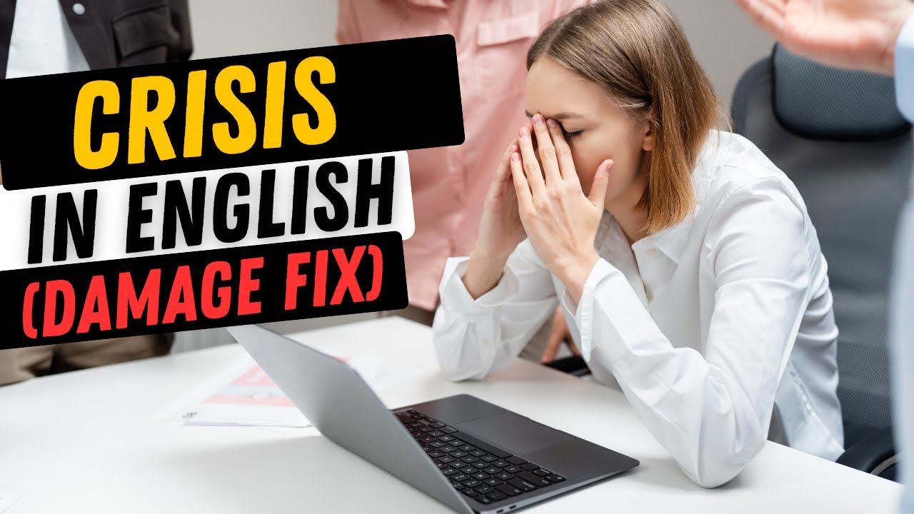 English for Crisis Communication: Damage Control Scripts for PR Disasters