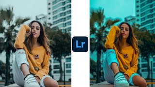 How to edit deep blue tone | lightroom preset |lightroom mobile free edition |yellow + blue color screenshot 5