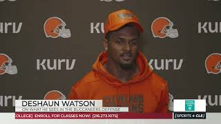 Browns QB Deshaun Watson on What He Sees in the Buccaneers Defense - Sports4CLE, 9/16/26 News